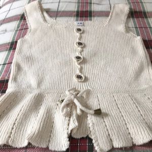 JR hand  knit camisole sexy Top